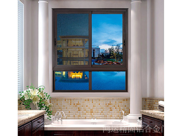 雅黑金鋼沙窗三軌推拉窗 雅黑金鋼沙窗三軌推拉窗